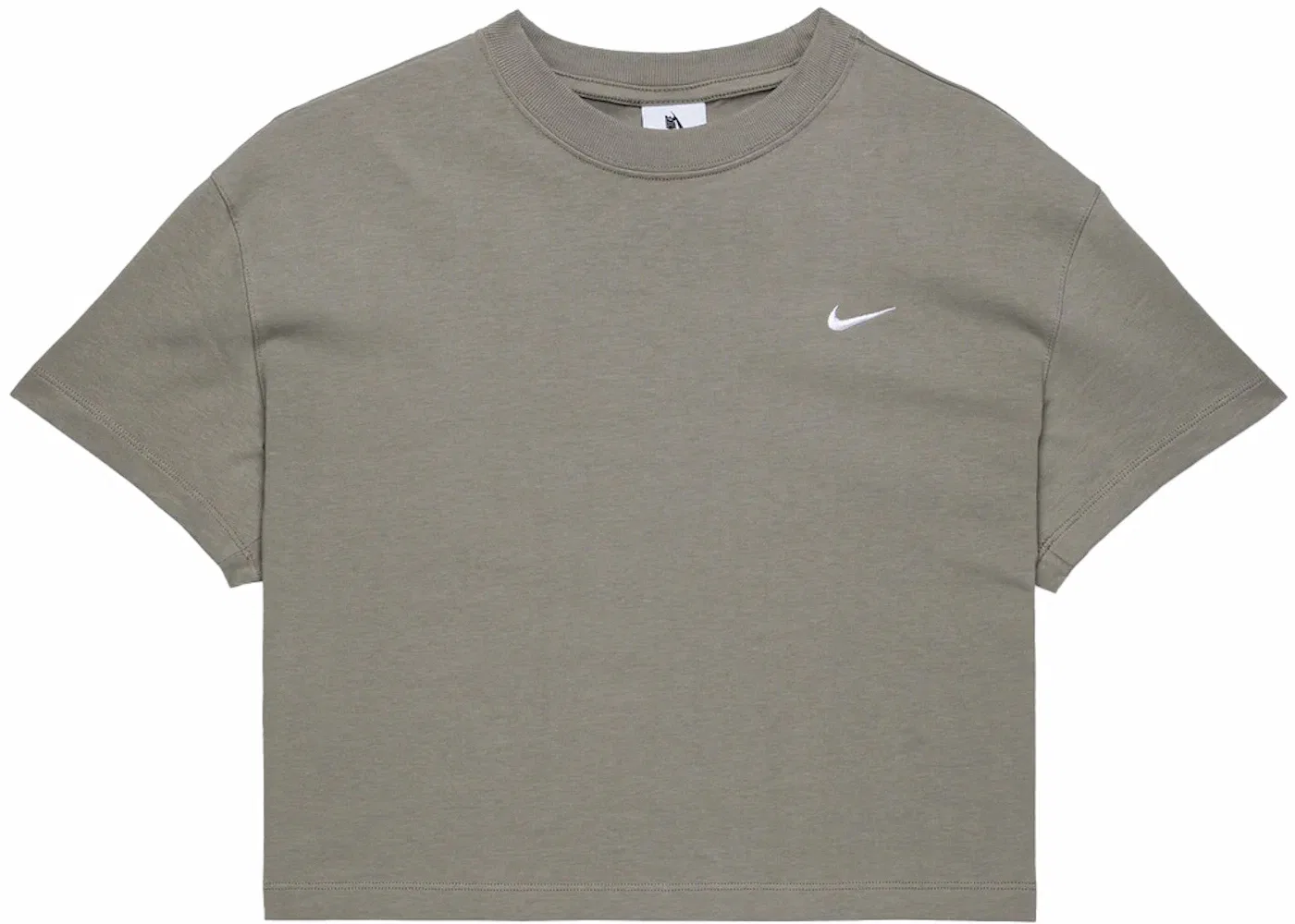 Женская футболка с длинным рукавом Nike Tee, Light Army/White