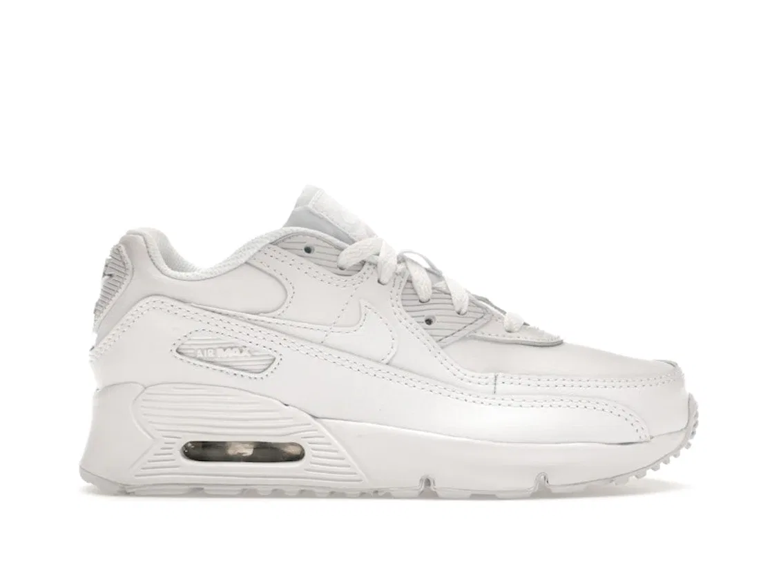 Детские кроссовки Lifestyle Nike Air Max 90, White/Metallic Silver/White/White