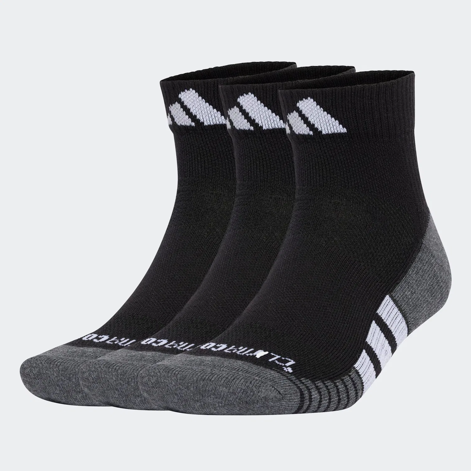 Мужские носки для тренировок с амортизацией Adidas Performance, Black/White