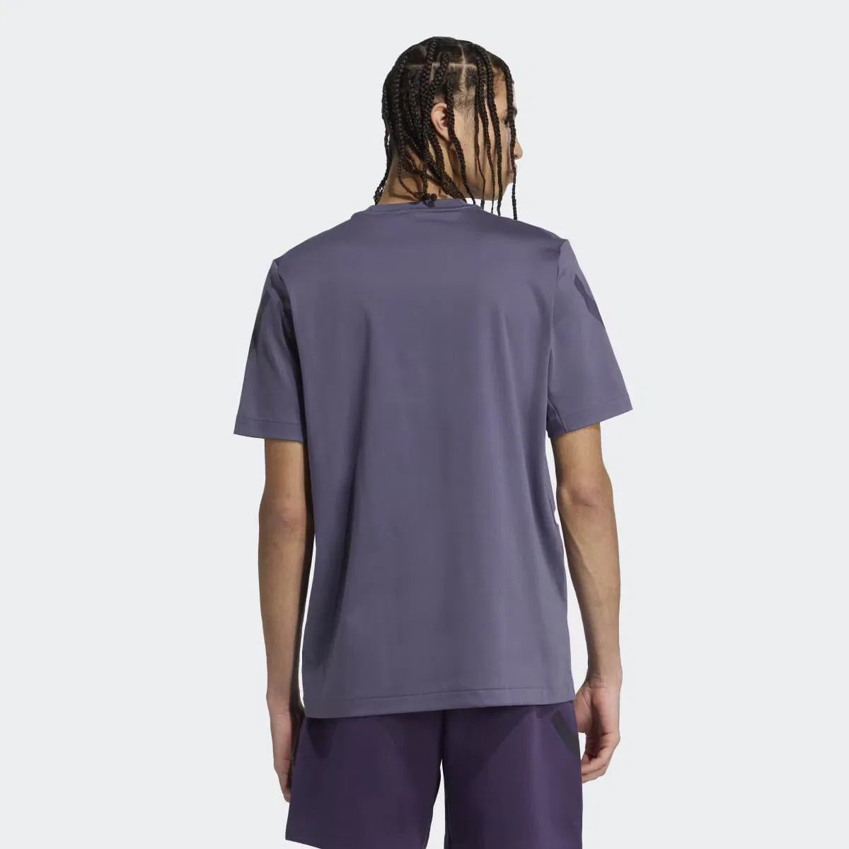 Мужская футболка, Z N E, adidas, фиолетовый — фото 2