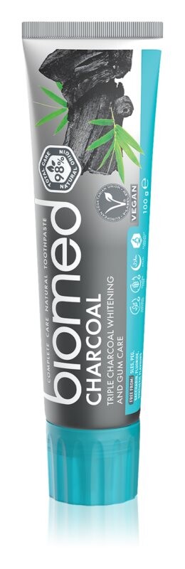 

Отбеливающая зубная паста с активированным углем Splat Biomed Charcoal