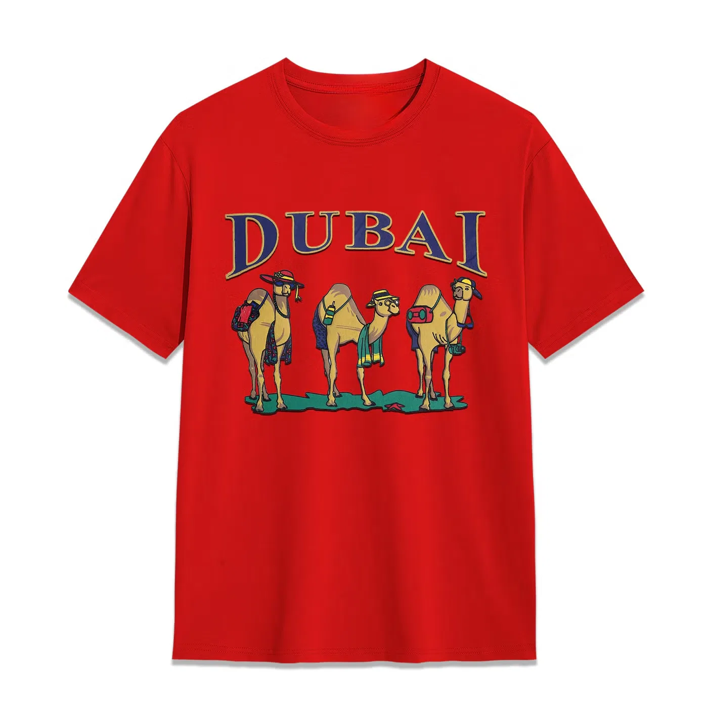 Футболка с принтом Dubai Desert Safari Yoo Street, красный