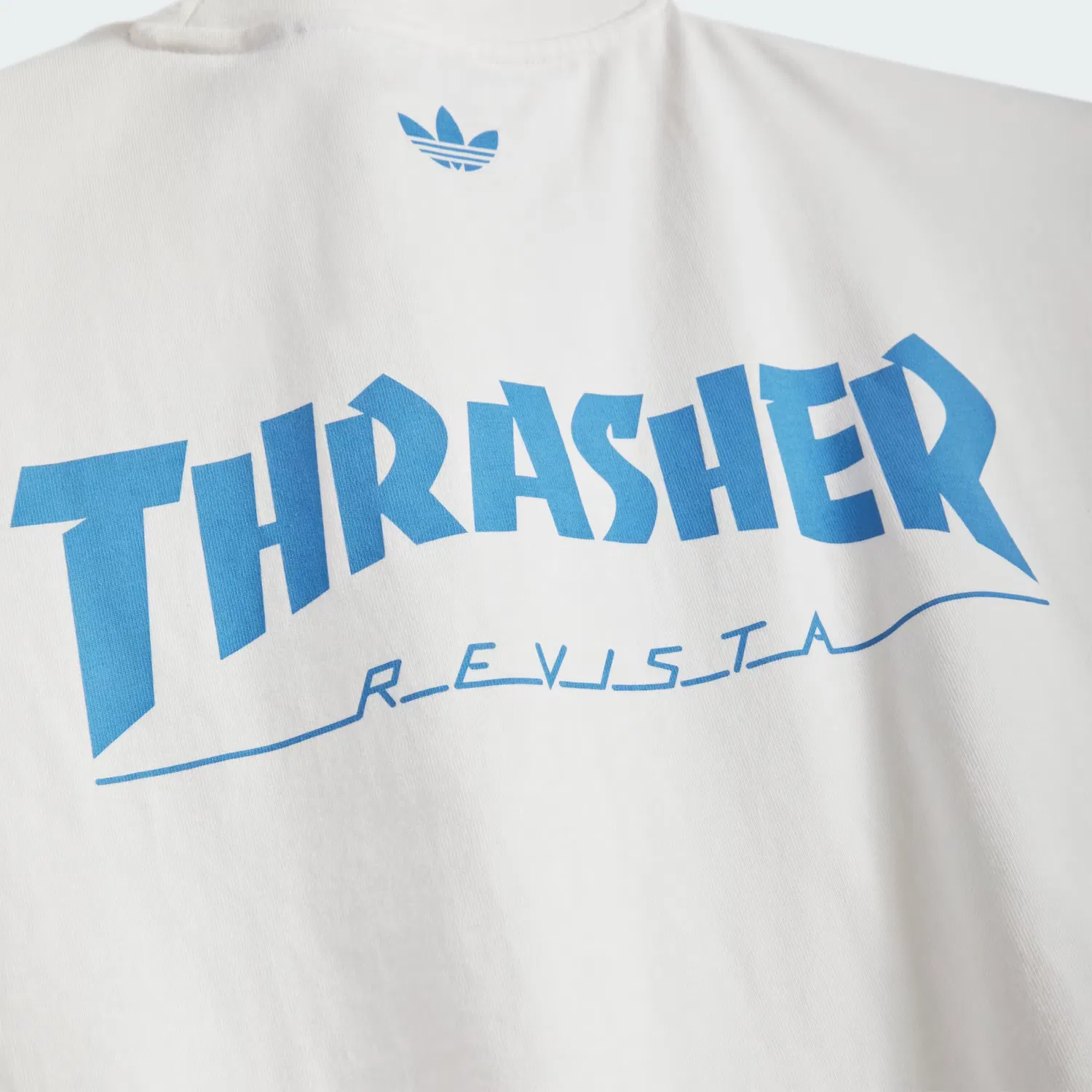 Футболка свободного кроя Argentina x Thrasher Adidas Originals, белый — фото 3