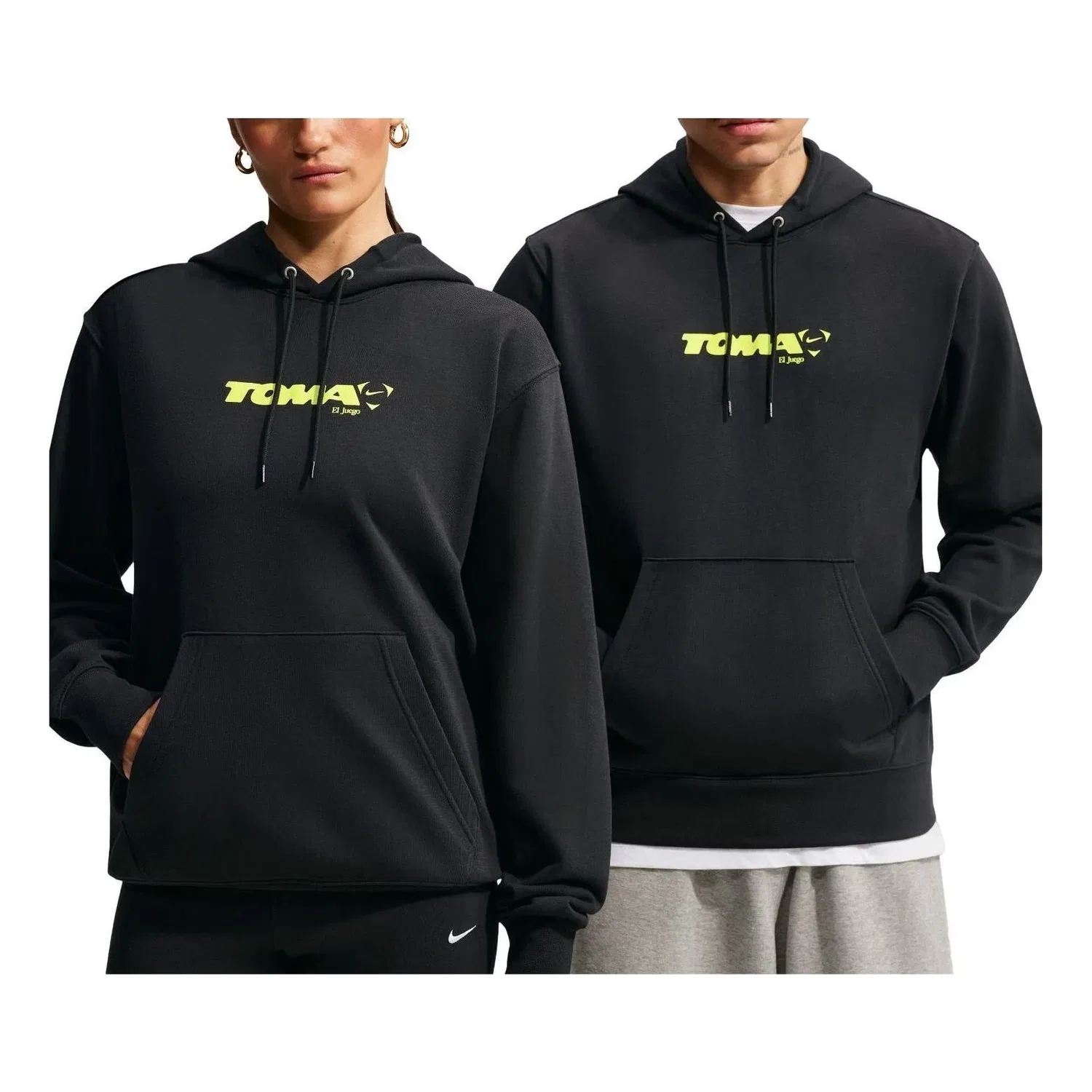 Мужское худи Nike x TOMA Soccer Pullover Hoodie, черный