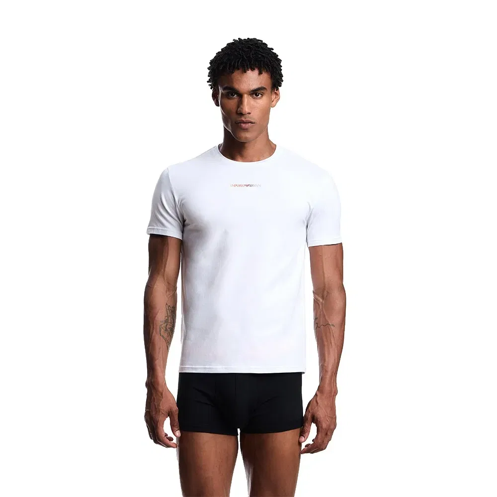 Мужской комплект футболок с коротким рукавом Emporio armani, White