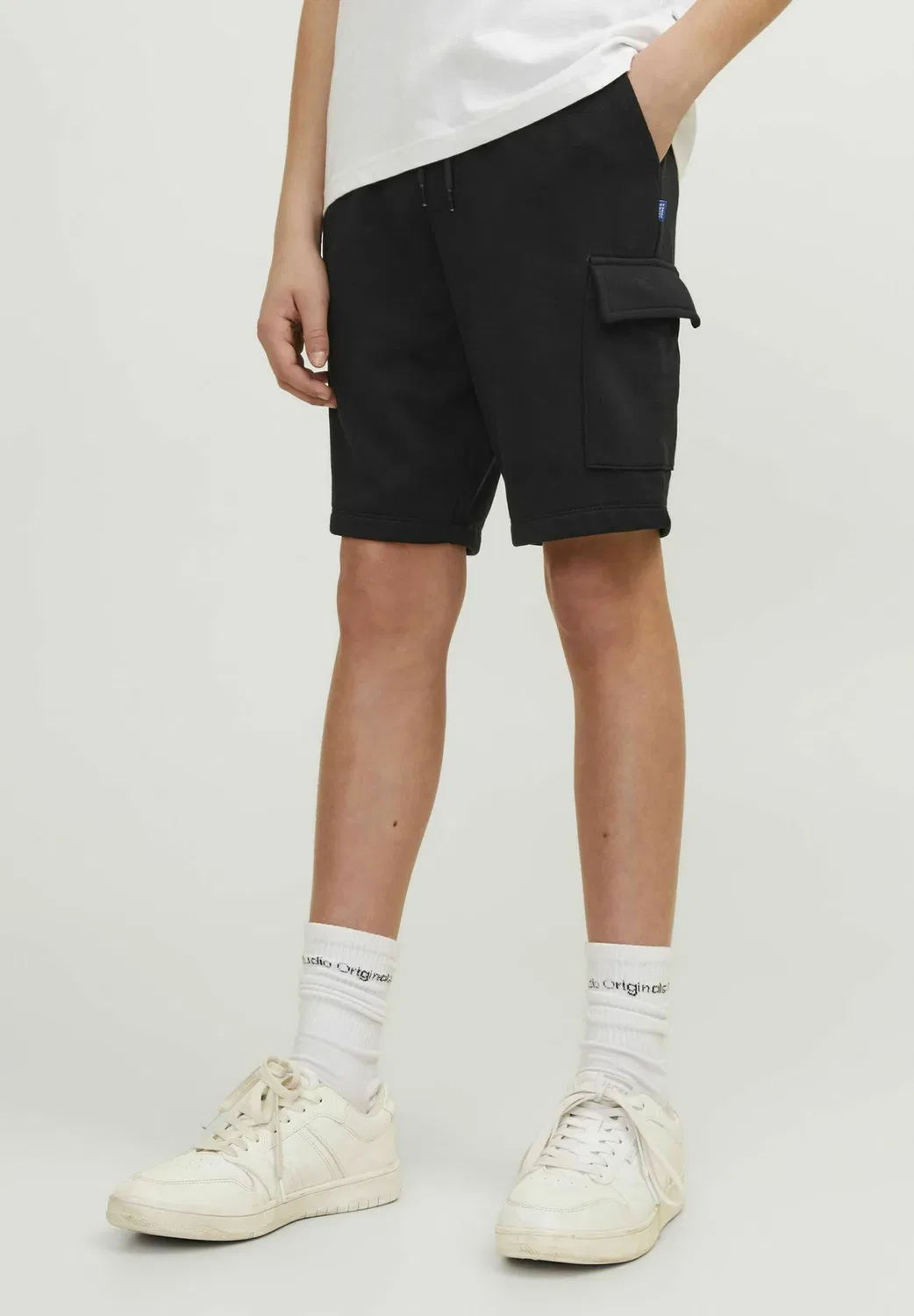 Спортивные брюки стандартного кроя для подростков Jack & Jones Junior, Black — фото 2