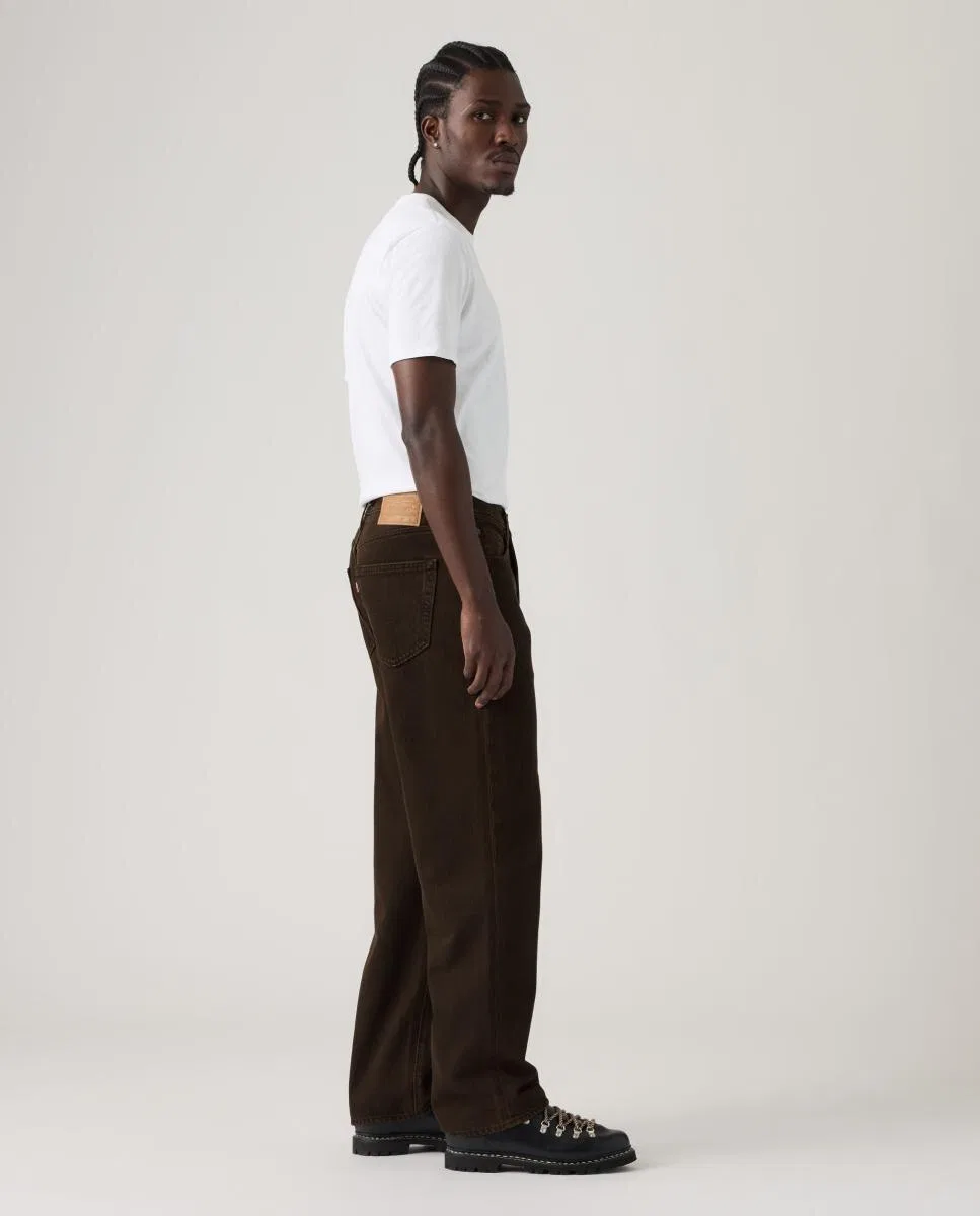 Мужское свободные джинсы, Vaquero 568 Loose Straight, Levi's, темно-коричневый — фото 4
