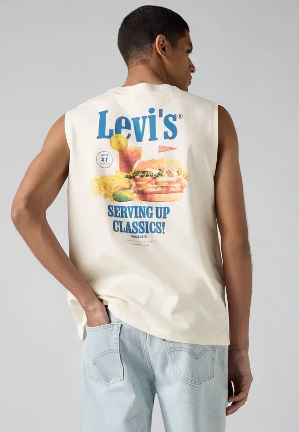 Майка-борцовка Levi'S, цвет egret — фото 3