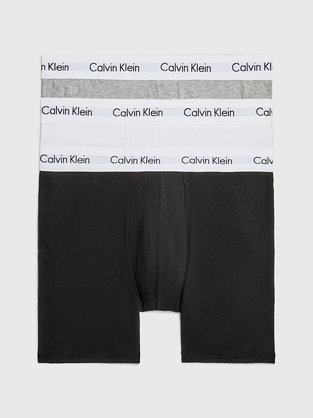 

Комплект из 3 трусов-боксеров - Cotton Stretch Calvin Klein, черный