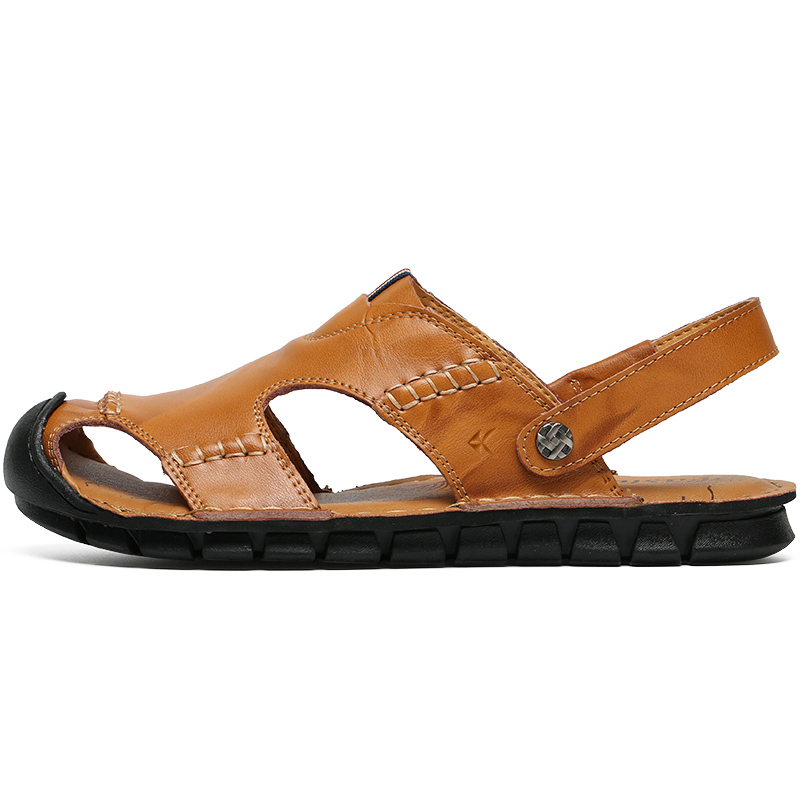 

ZAMST Пляжные сандалии мужские желто-коричневые, цвет Yellow Brown