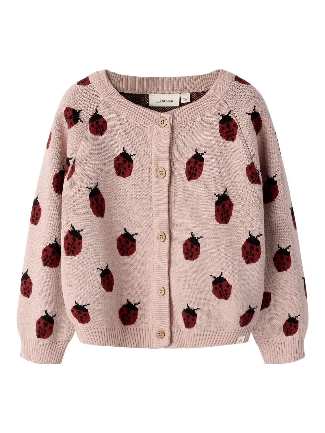 Кардиган вязаный Nmflulio Name It, розовый