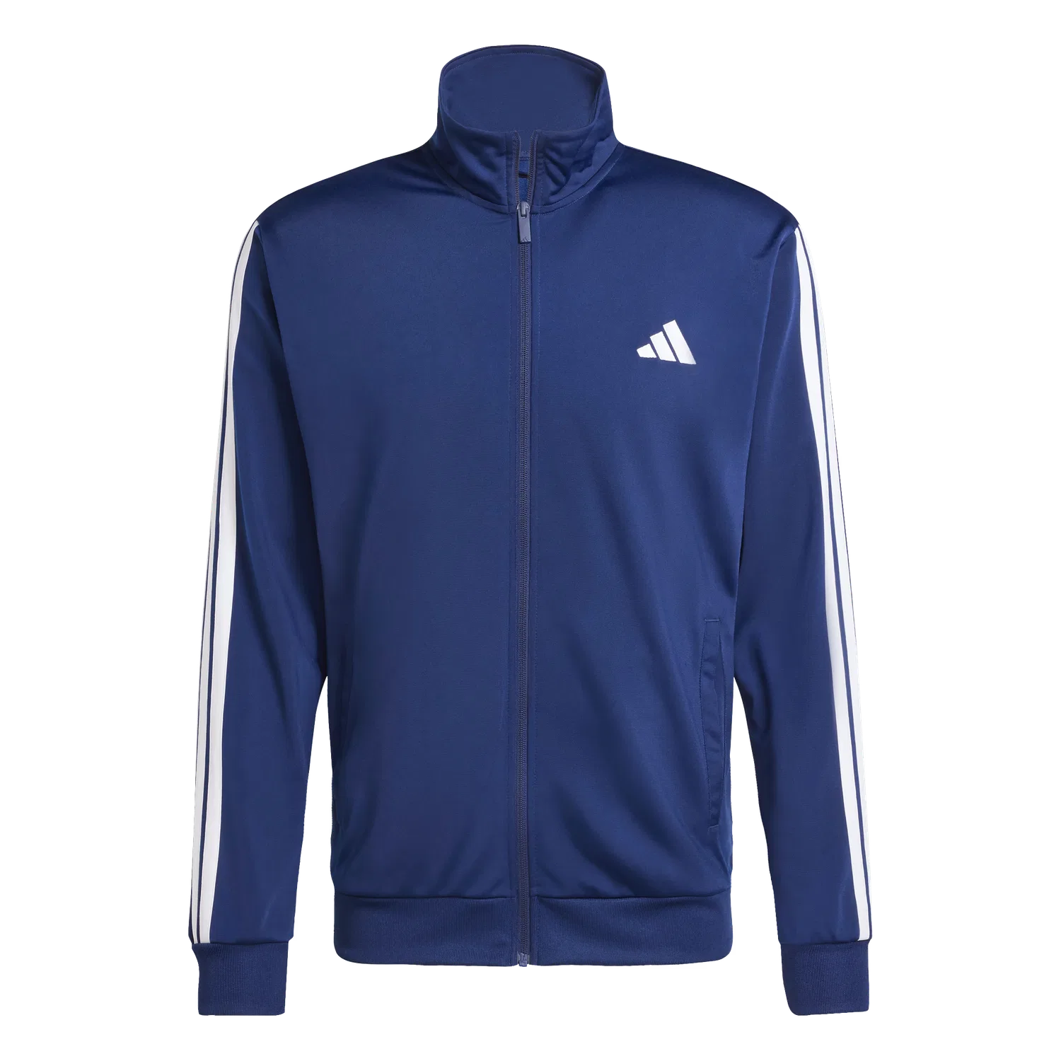 Мужской спортивный костюм с молнией Adidas, синий — фото 2