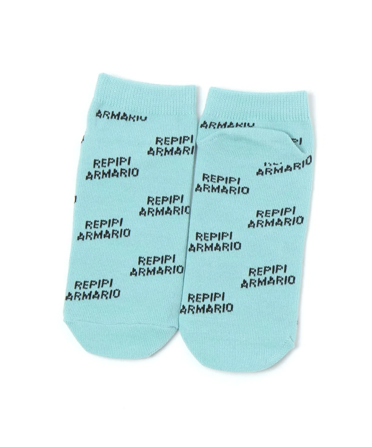 Детские носки с принтом REPIPI LOGO Short Socks, repipi armario, Мятный
