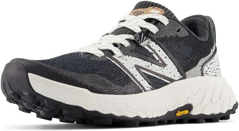 Женские кроссовки New Balance Fresh Foam X Hierro V7 для трейлраннинга, блэктоп/морская соль — фото 3