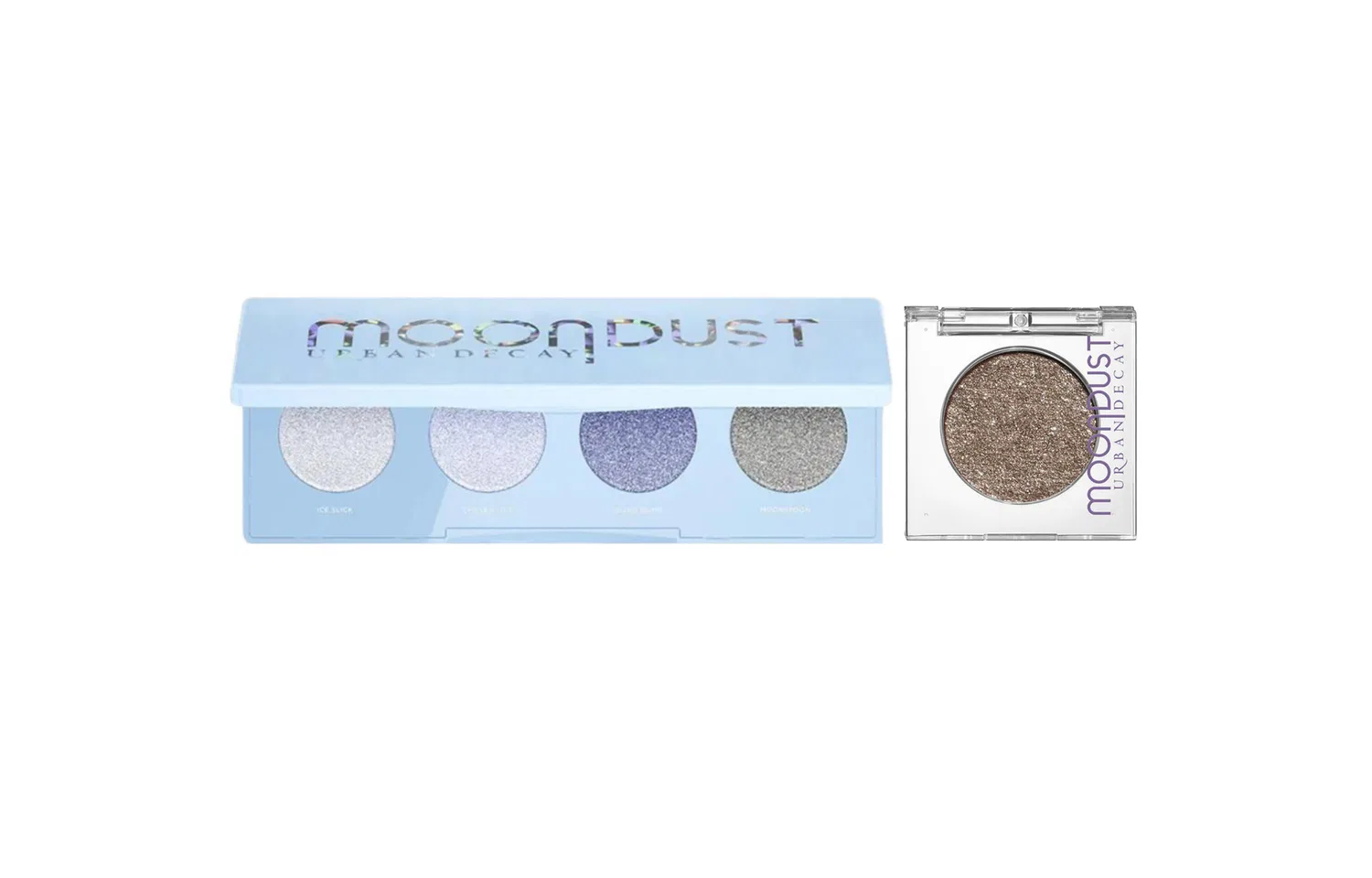 Палетка теней для век URBAN DECAY, Sparkling Rhinestone, Iceberg, 4g+1.8g — фото 2
