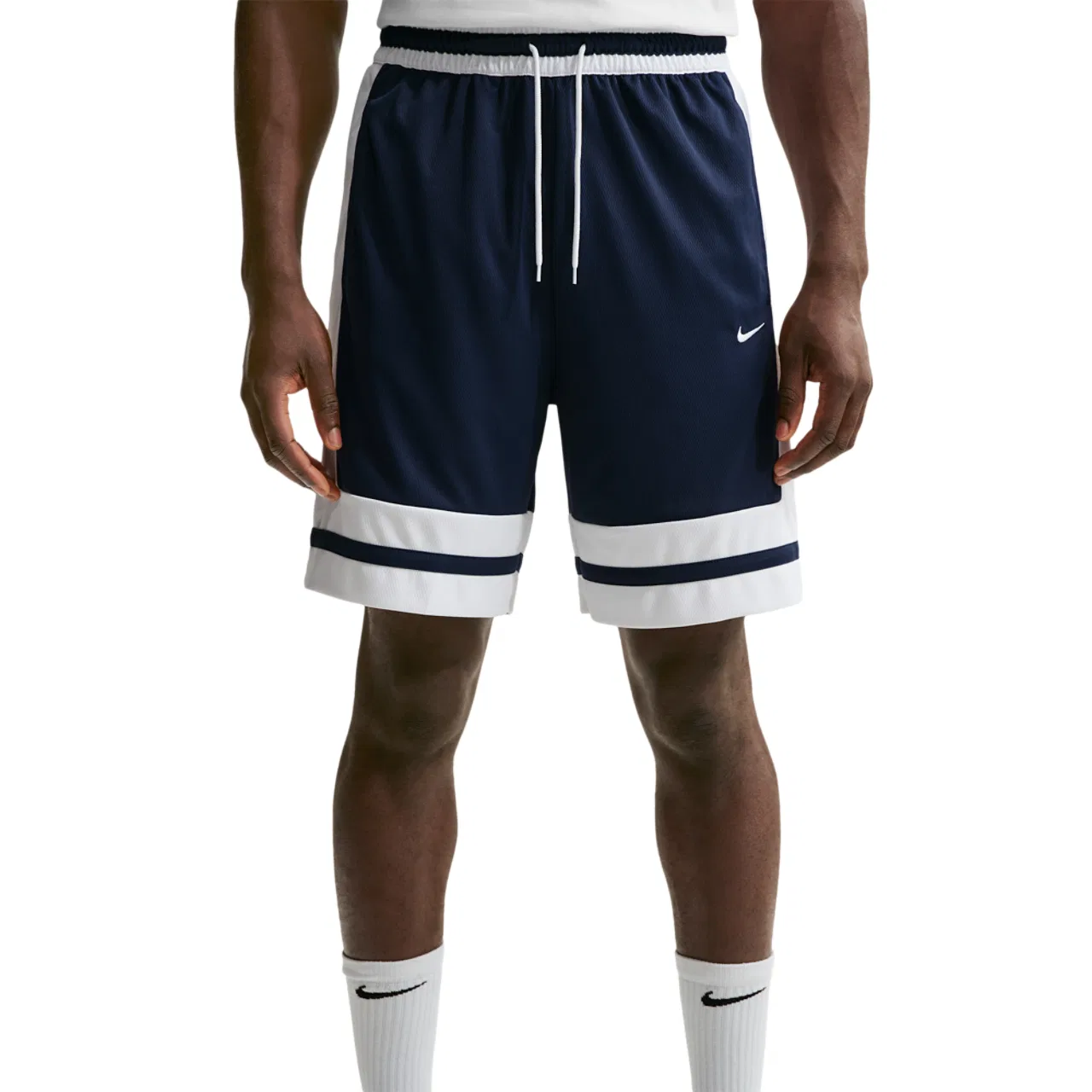 Шорты мужские Dri-FIT Game Classic 8" Nike, цвет Midnight Navy/White/Midnight Navy