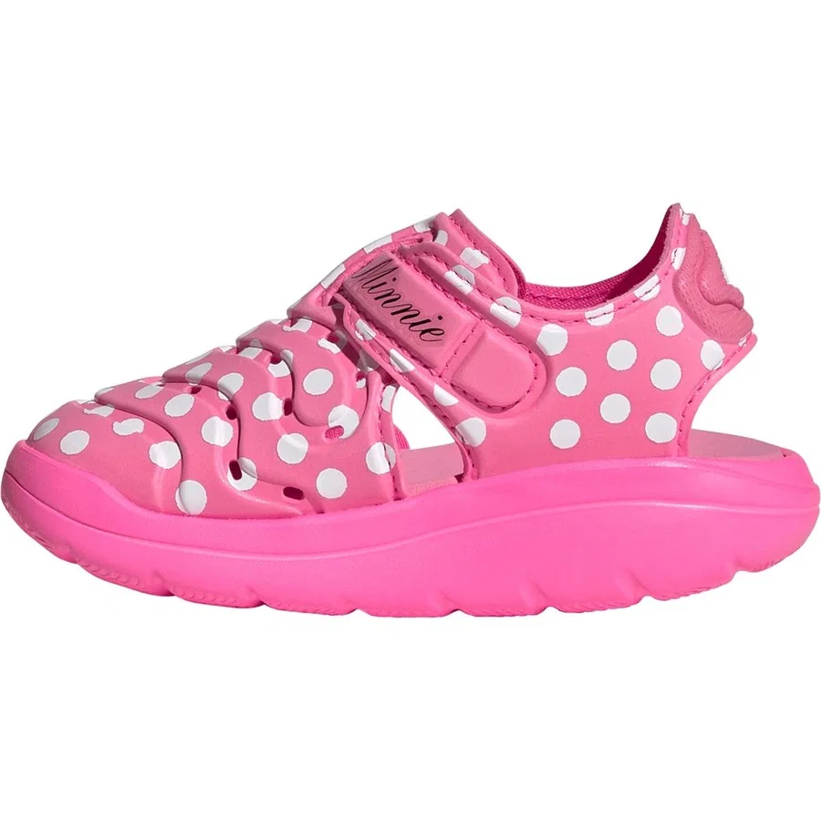 Сандалии с принтом Minnie Mouse adidas Disney, Розовый — фото 2