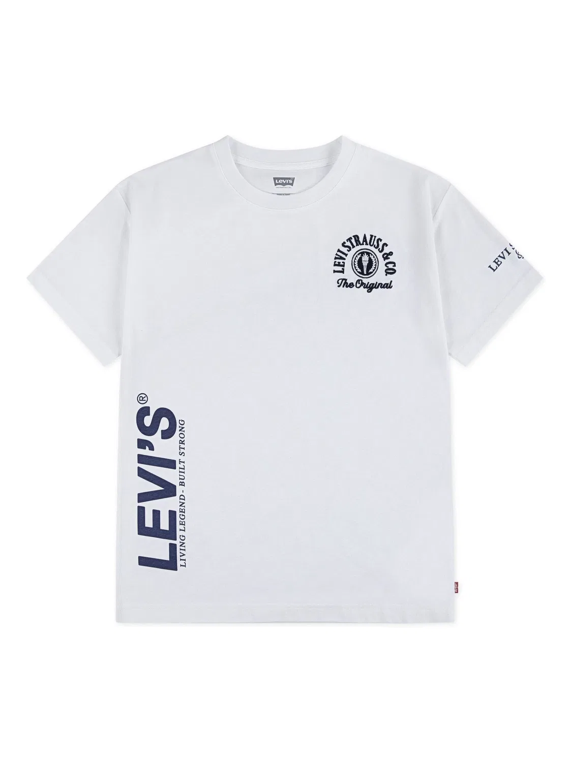 Футболка с графическим принтом Urban Prep Levi's, белый