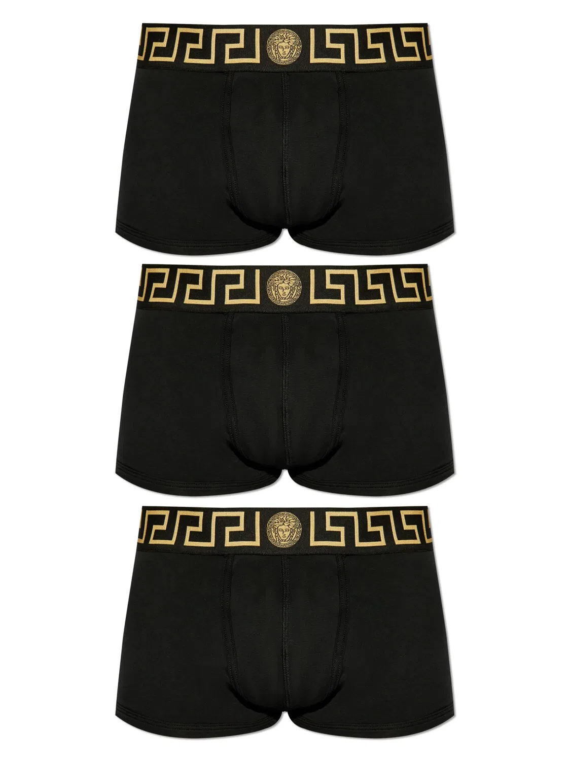 Versace Боксеры с узором Greca (упаковка из трех)