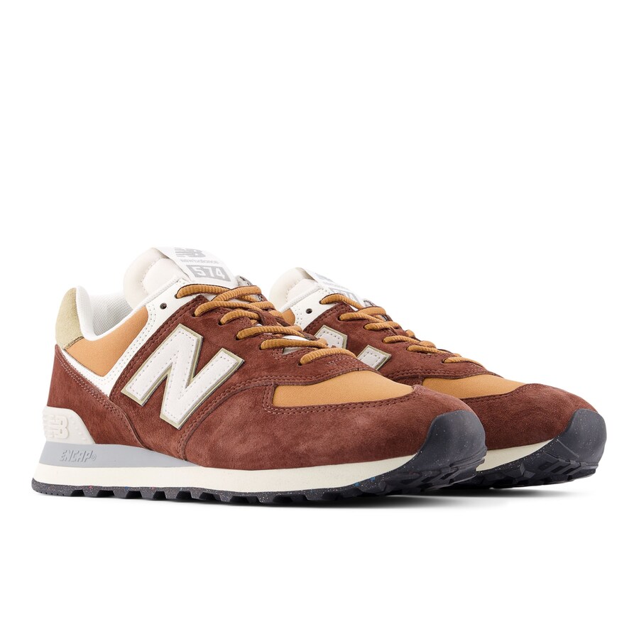 Кроссовки new balance 574, Cognac — фото 2