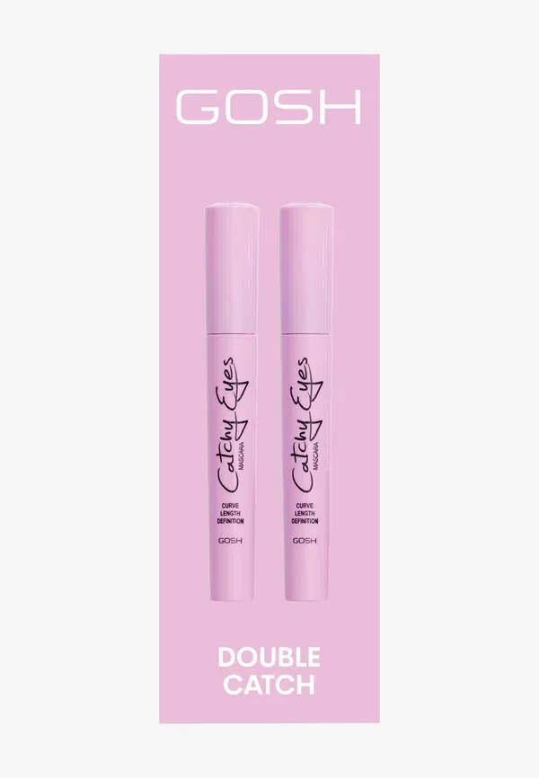 Подарочный набор Double Catch - тушь для ресниц 16 мл Gosh Copenhagen, цвет black