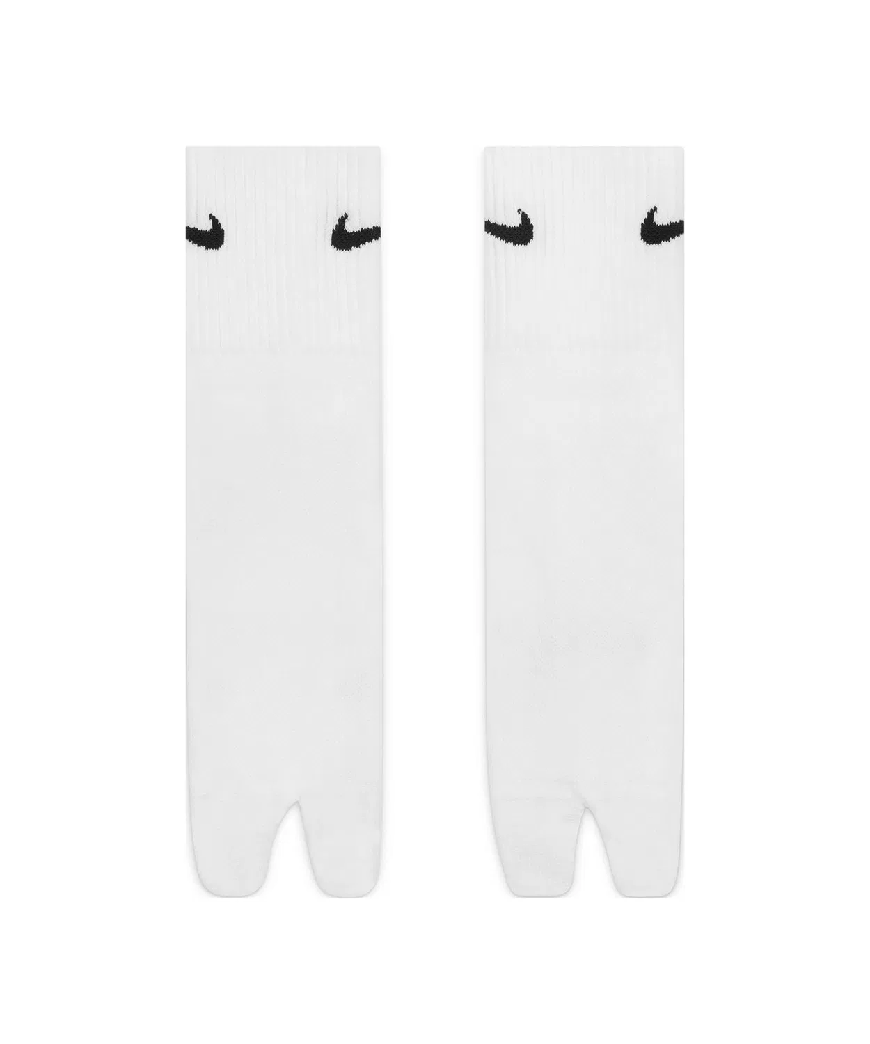 Мужские носки с принтом, укороченные NIKE DV9475, White/Black — фото 2