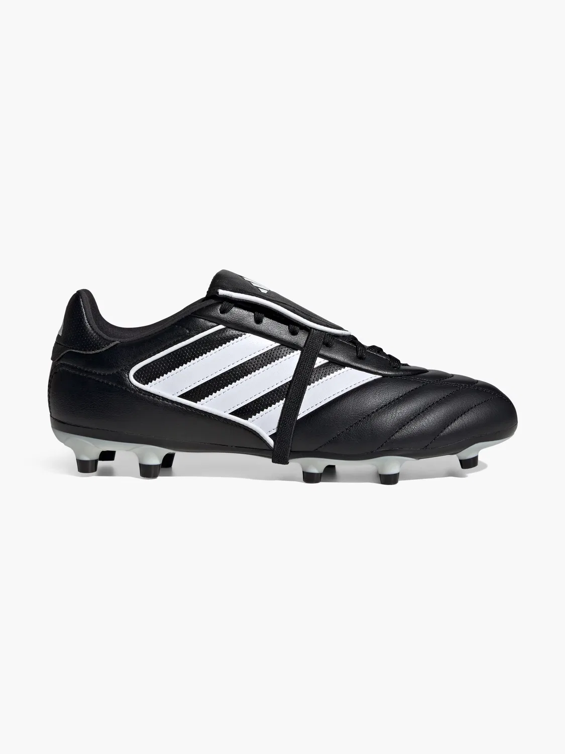 Женские футбольные бутсы с кожаным верхом Adidas, черный