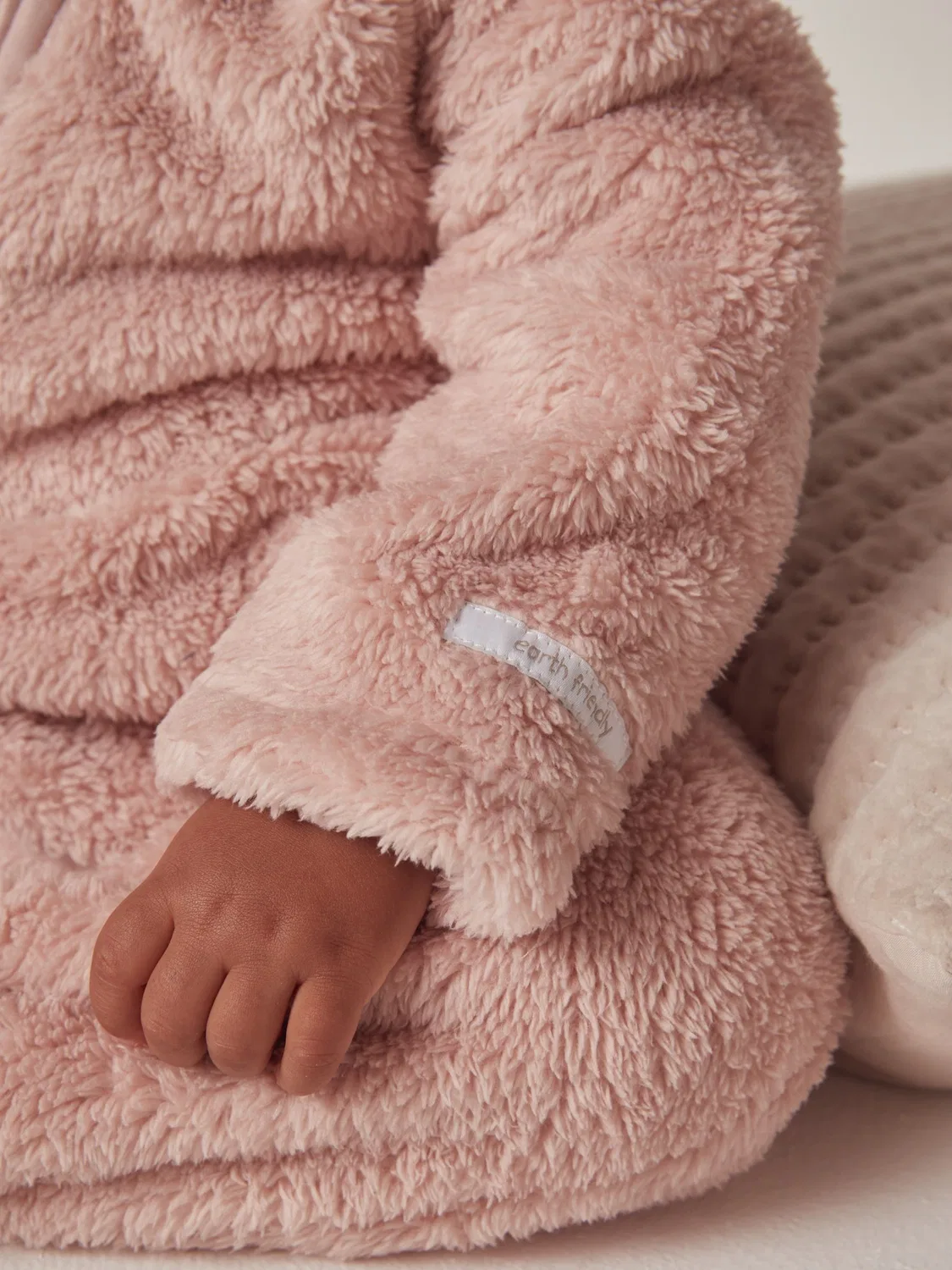 Комбинезон из флиса Pebble The White Company, розовый — фото 4