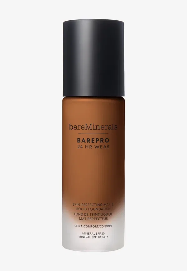 Жидкая матирующая тональная основа Barepro 24h Matte Comfort 30 мл Bareminerals, цвет deep 55 warm​