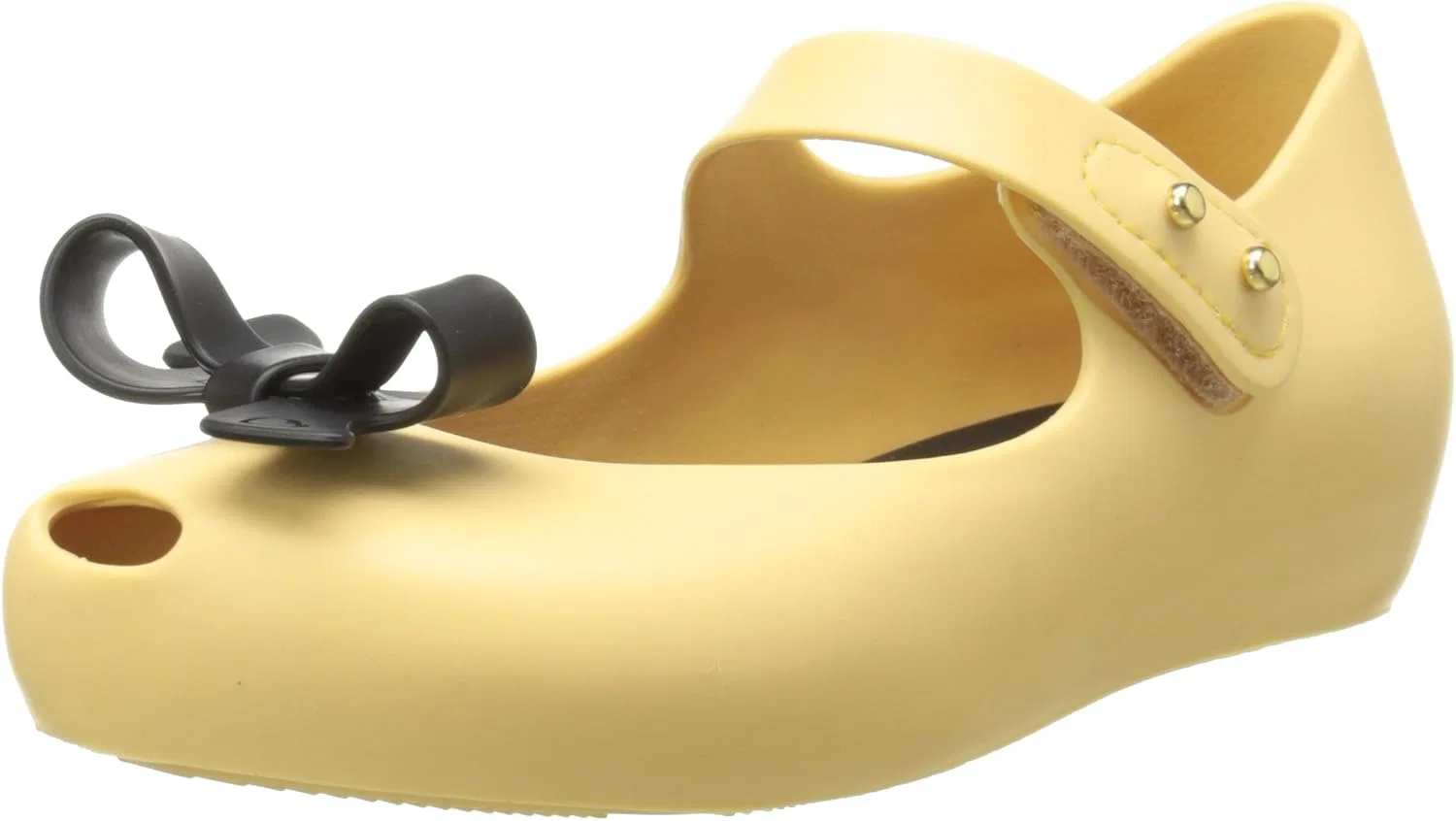 Детские туфли-балетки с бантом Mini Melissa Ultragirl Bow Flat, Yellow