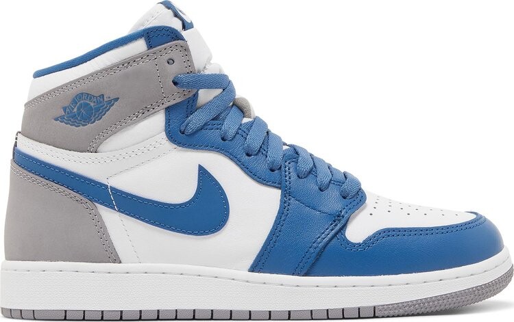 

Кроссовки Air Jordan 1 Retro High OG GS True Blue, синий
