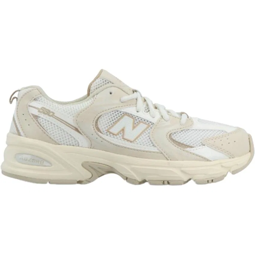 Детские кроссовки с закрытым носком New Balance 530 Beige Angora GS, Beige Angora — фото 3