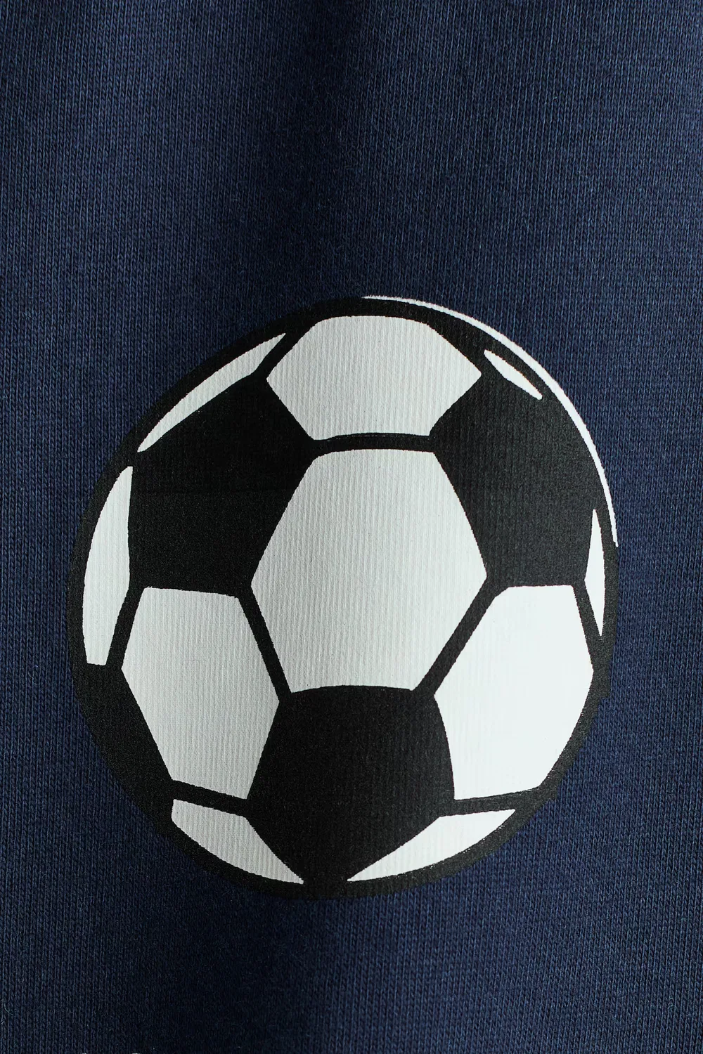 Футболка с принтом H&M, Marineblau/Fußball — фото 2