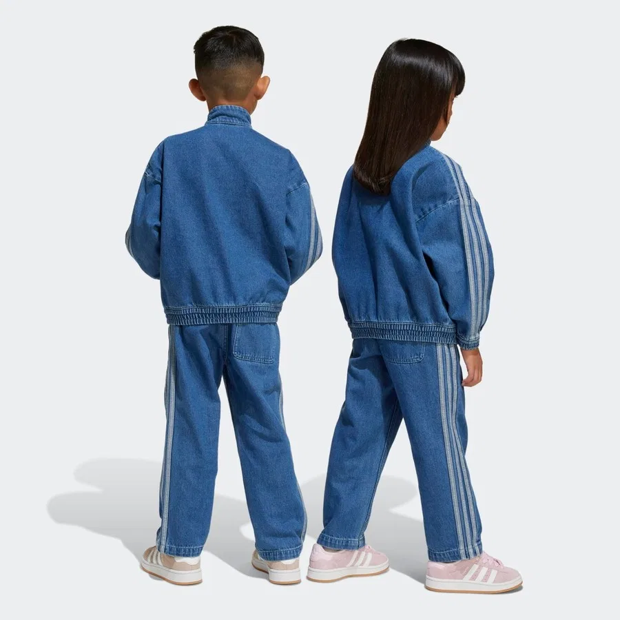 Детский спортивный комплект из двух предметов Denim Set adidas, Синий — фото 2