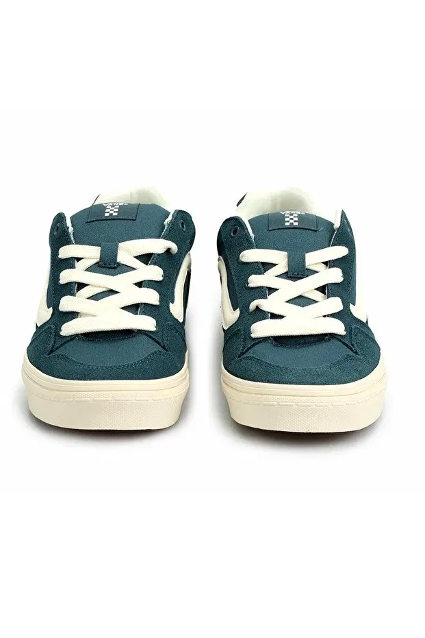 Детские кроссовки для девочек текстильные Caldrone Vans, Blue — фото 3