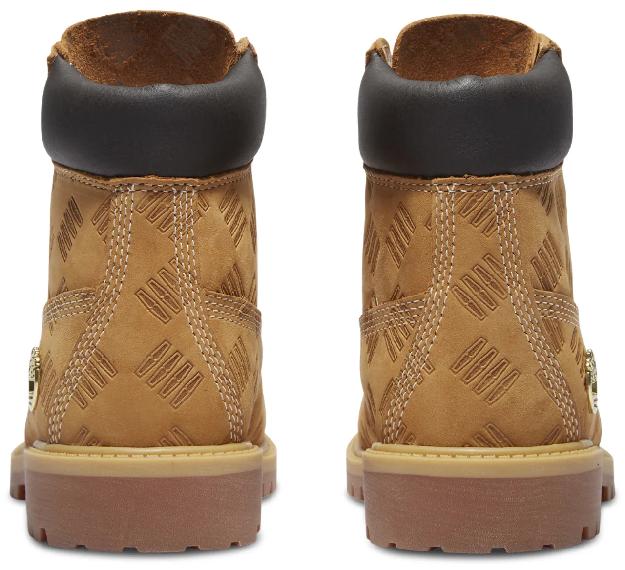 Детские ботинки Premium 6" Waterproof Timberland, цвет Wheat/Wheat — фото 3
