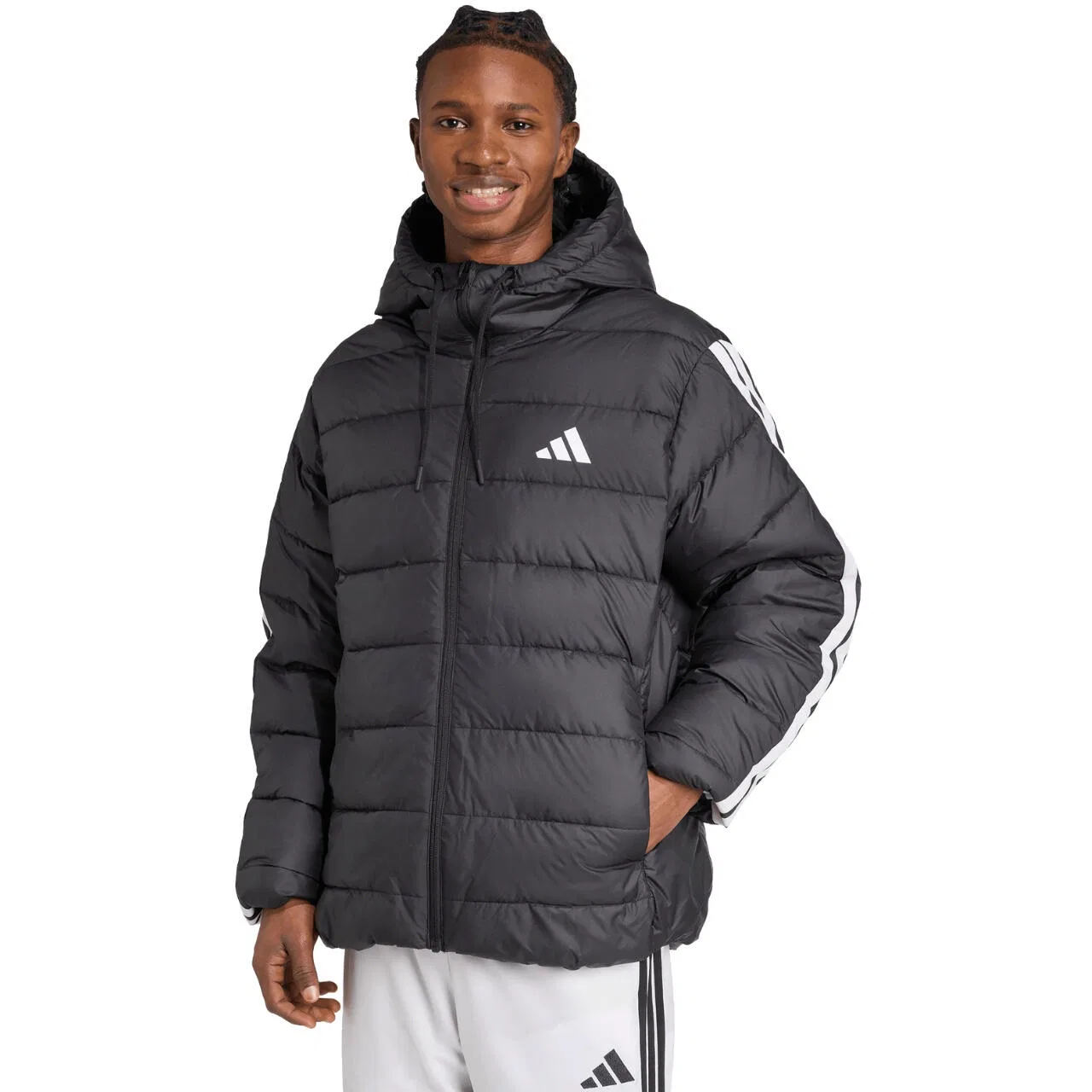Мужская утепленная куртка Climawarm 3-Stripes adidas, Schwarz