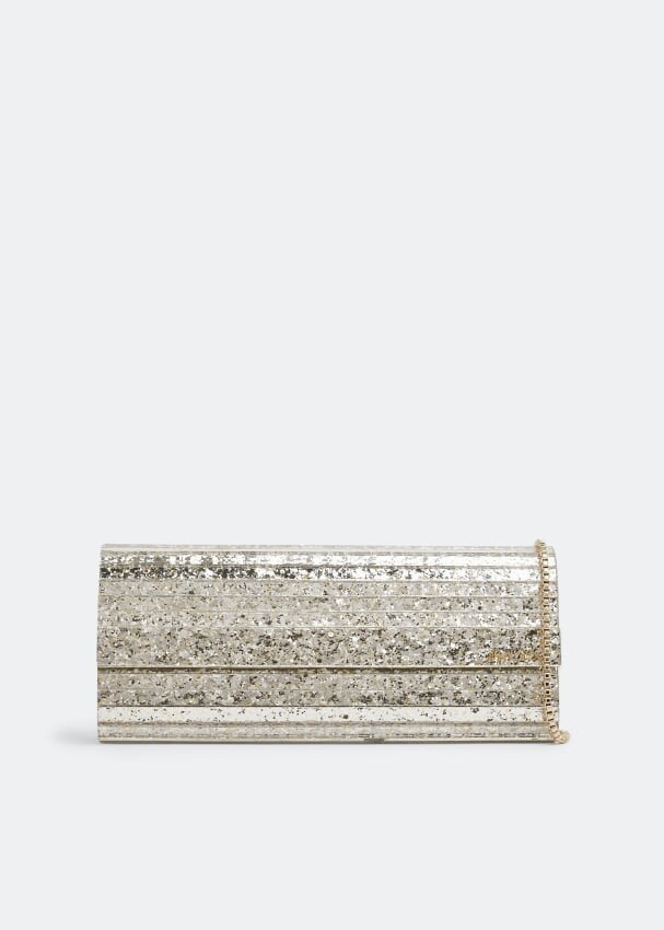 

Клатч JIMMY CHOO Sweetie clutch, металлик