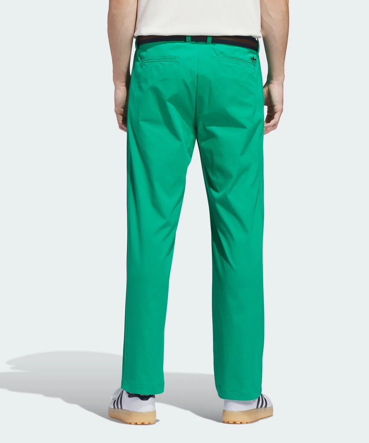 Мужские брюки для гольфа с застежкой на молнии Twisted Weave Adidas, Green — фото 2