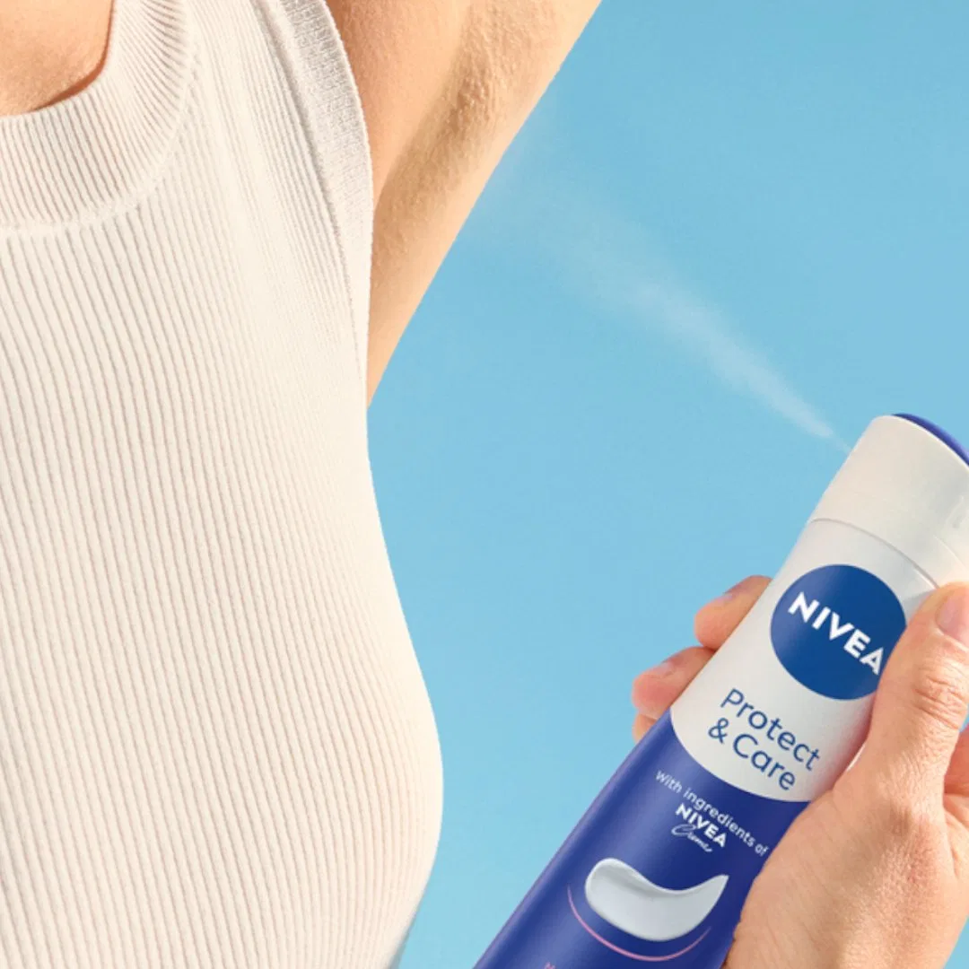 Женский антиперспирант-спрей 150 мл Nivea, Protect & Care — фото 4