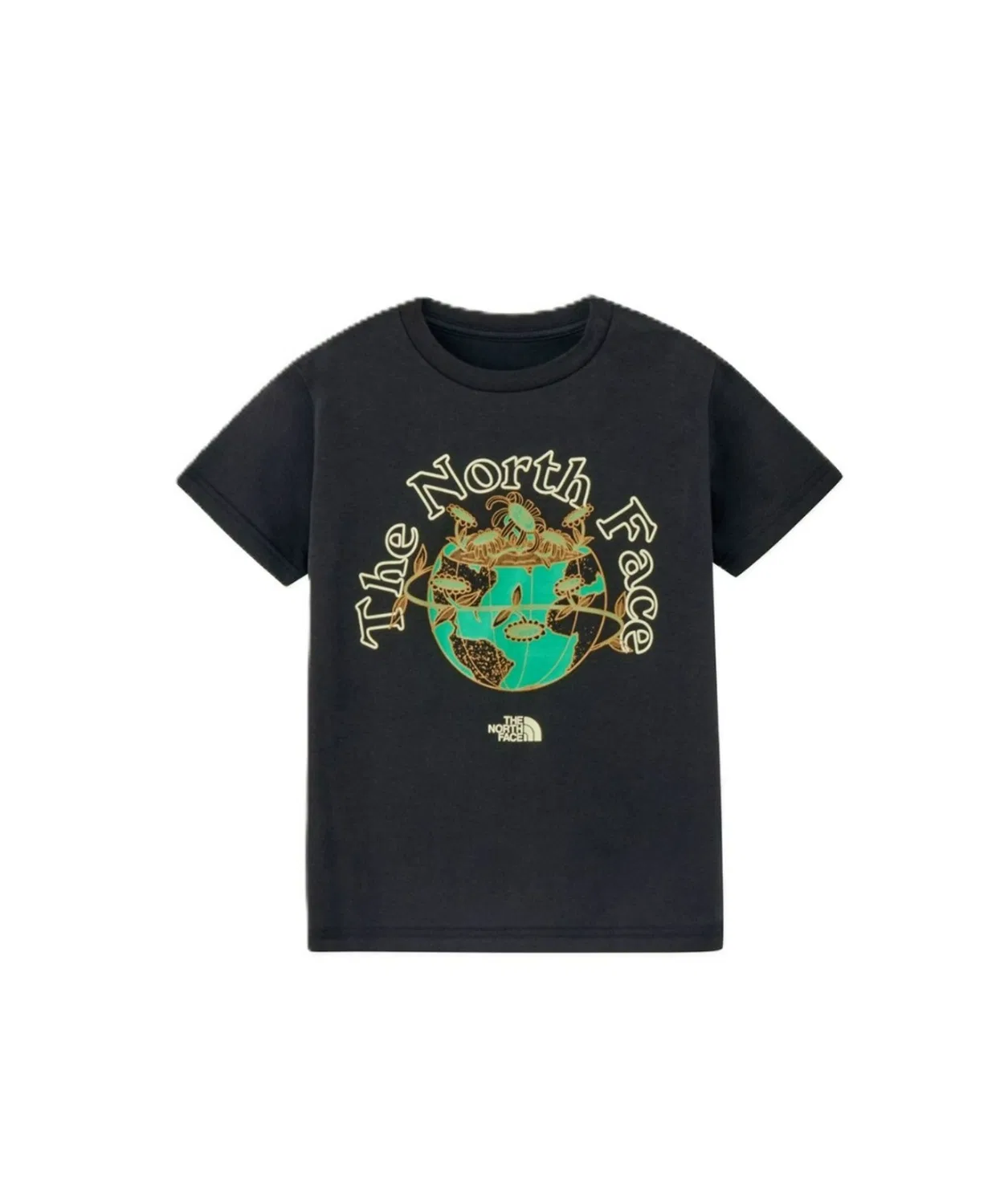 Детская футболка с фотолюминесцентным принтом THE NORTH FACE S/S Luminous Graphic Tee, Black