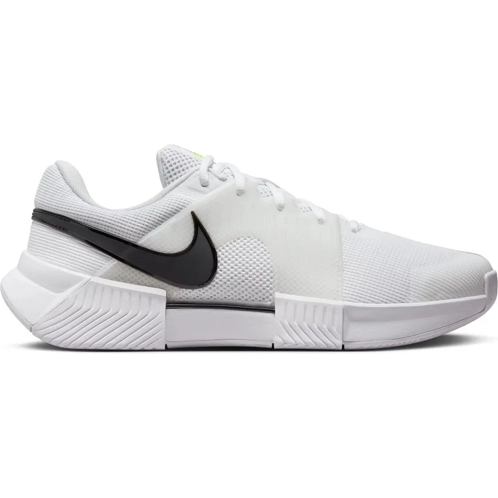 Детские кроссовки для тенниса с жесткой подошвой Zoom Gp Challenge 1 Sert Kort Erkek Beyaz Nike