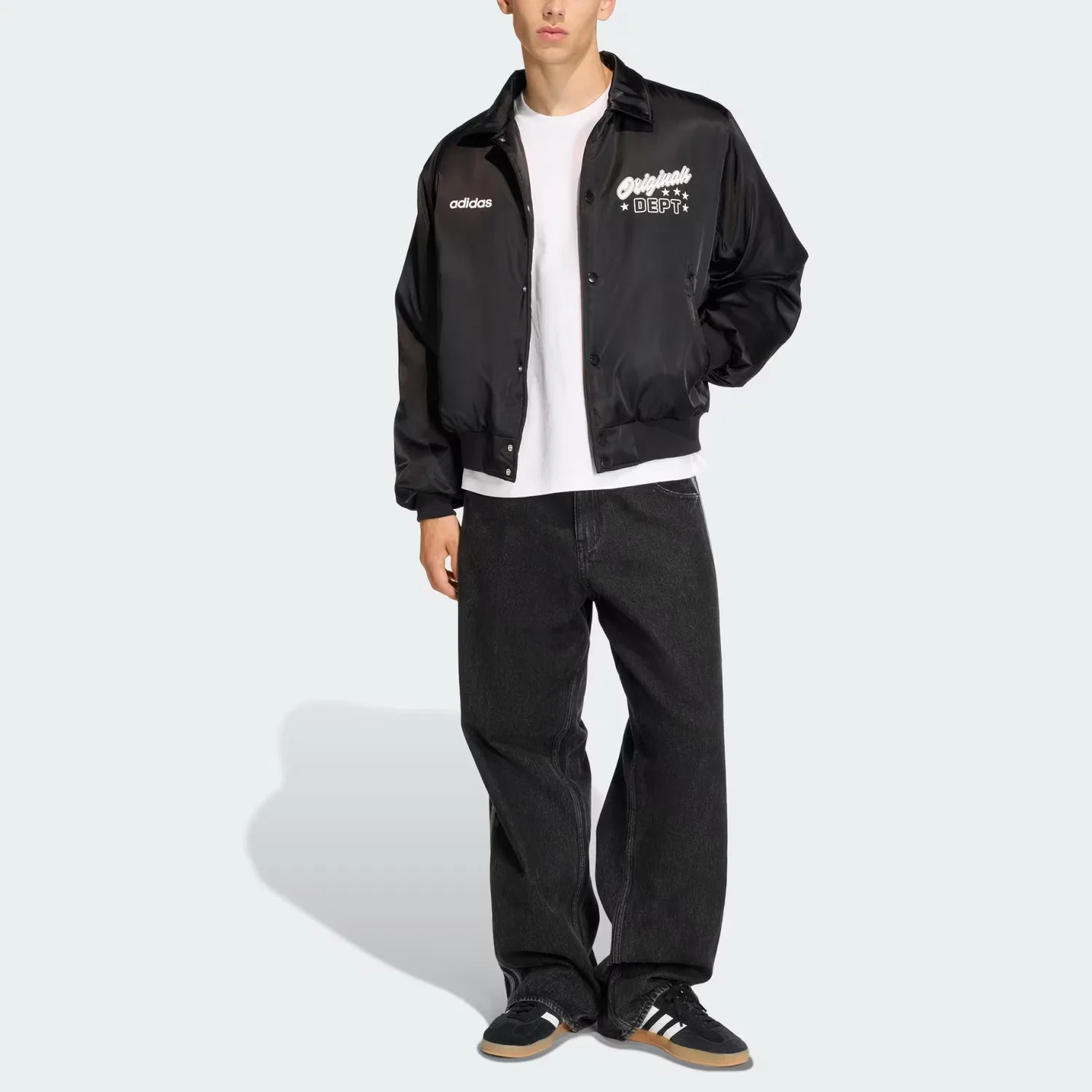 Мужская куртка Firebird FW25, Adidas Originals, Black — фото 3