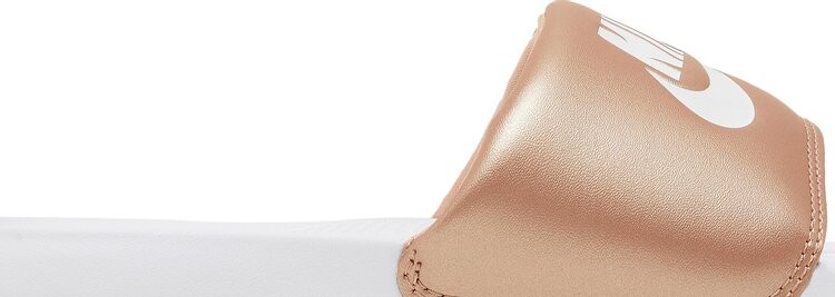 Сандалии Nike Wmns Victori One Slide 'Metallic Red Bronze', золотой — фото 3