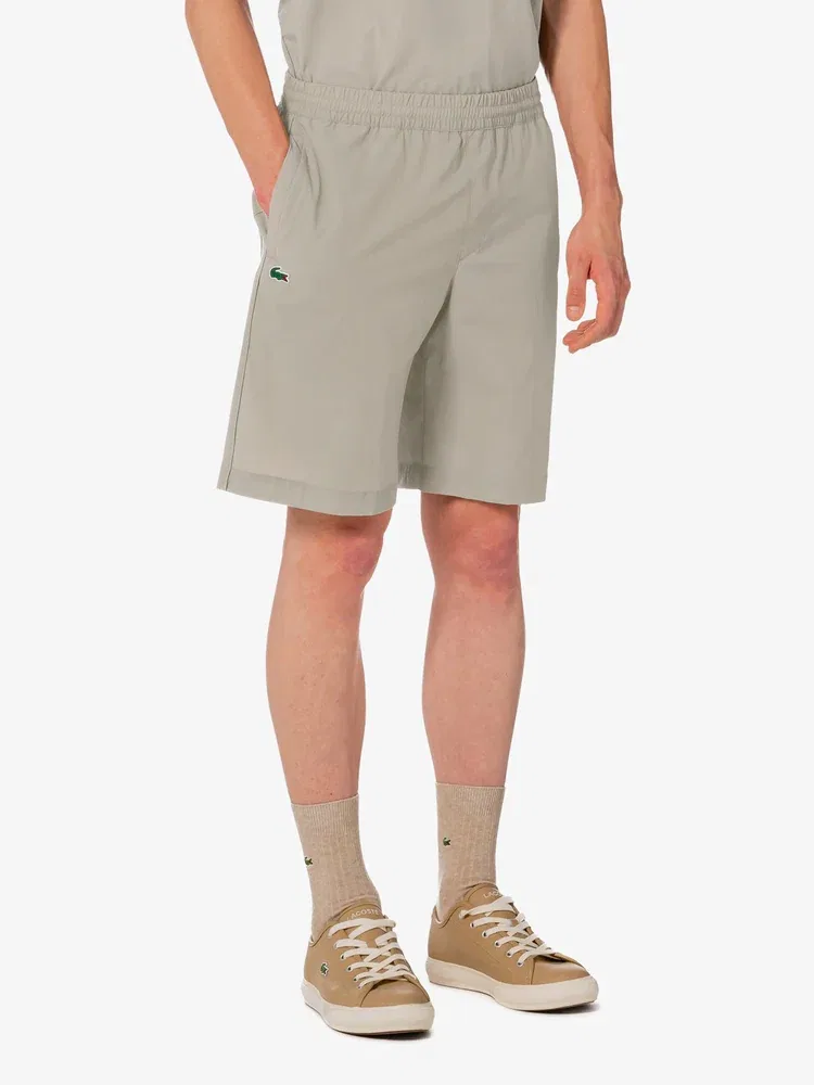 Шорты теннисные Woven LACOSTE, Beige — фото 2