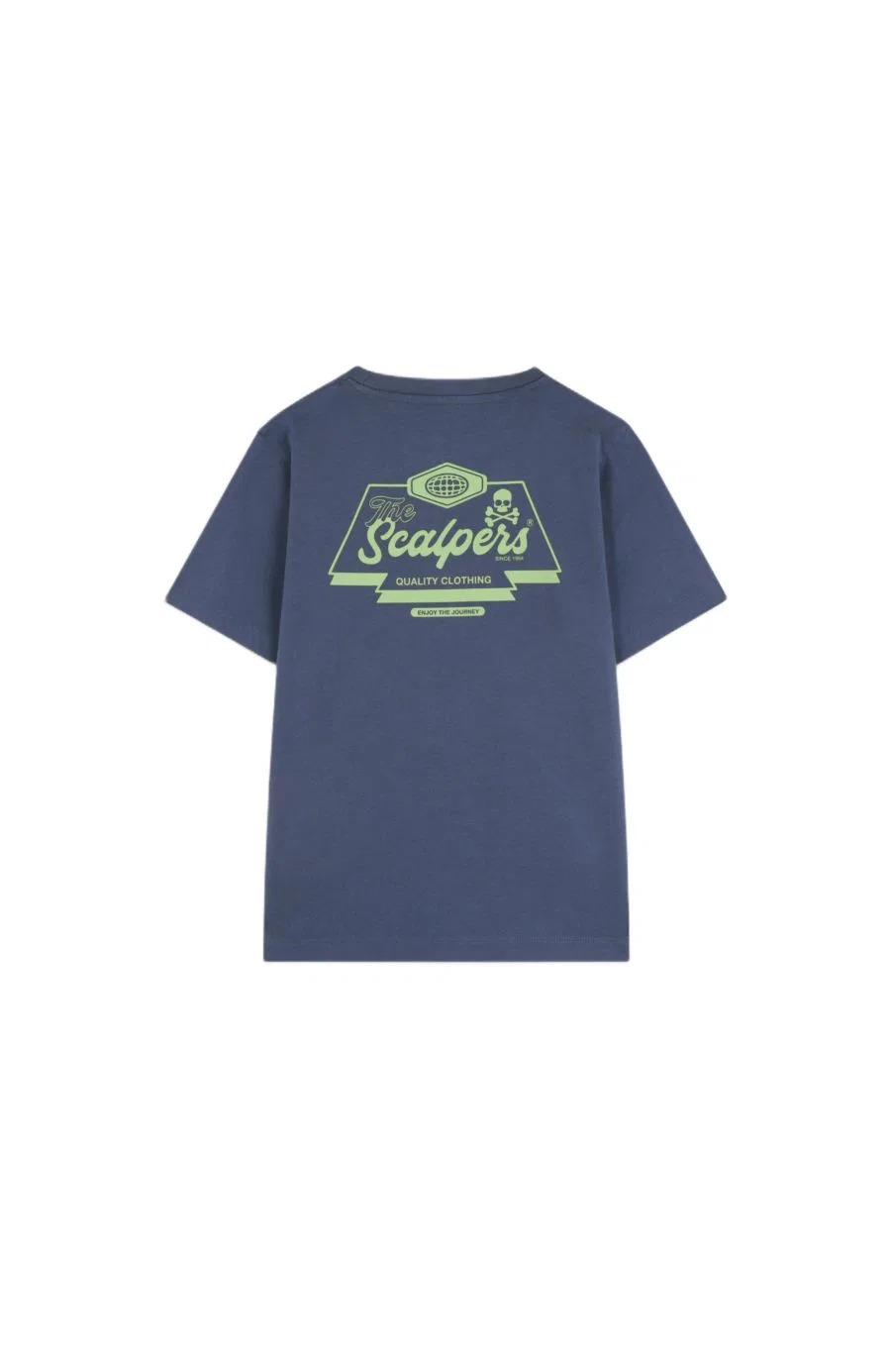Детская футболка с принтом Kids Journeytee Scalpers, Navy — фото 2