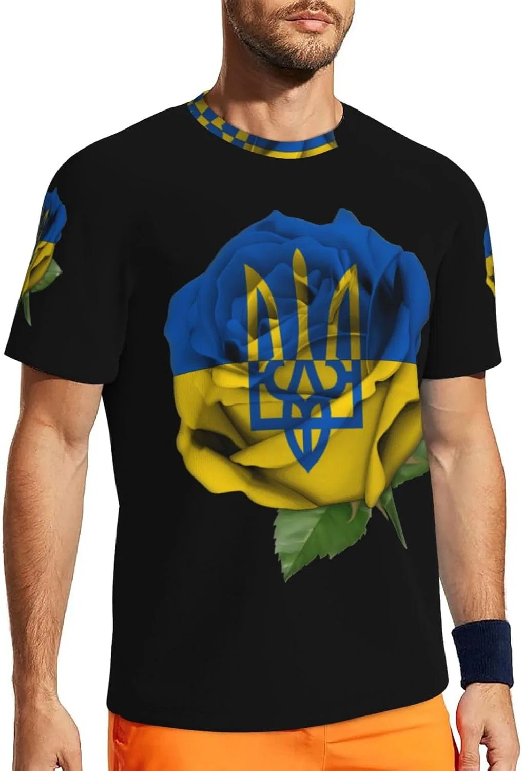 Мужская футболка с сетчатой тканью, быстросохнущая Classic, Black — фото 4