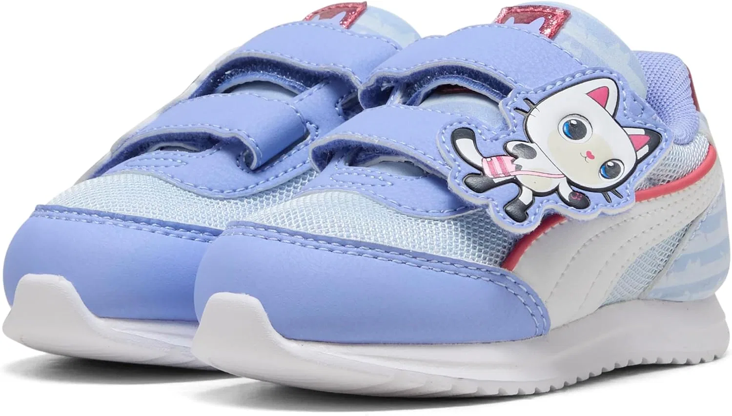 Детские кроссовки для девочек Gabby's Dollhouse PUMA, Intense Lavender-Puma White-Wild Pink — фото 2