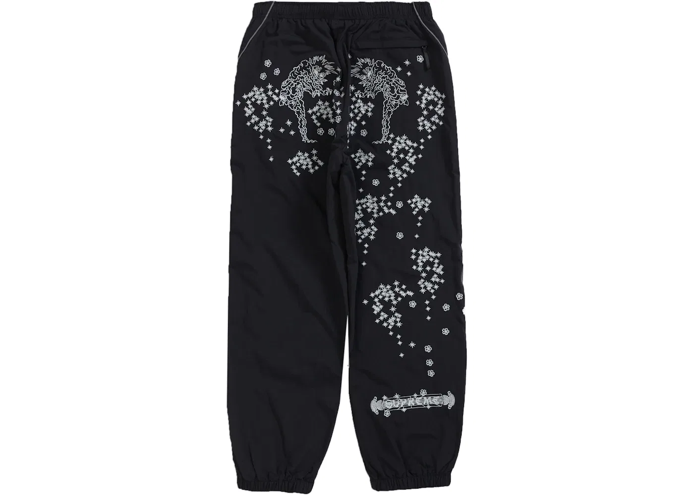 Мужские брюки с принтом Supreme AOI Glow-in-the-Dark, Black — фото 2