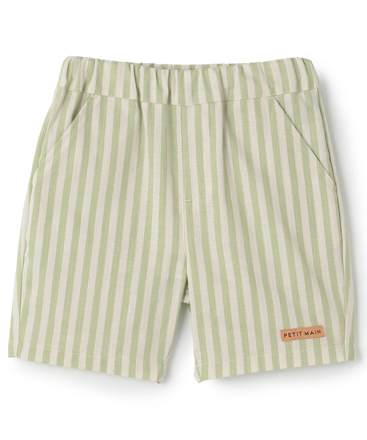 Детские шорты с принтом, модель Assorted, petit main, Light Green
